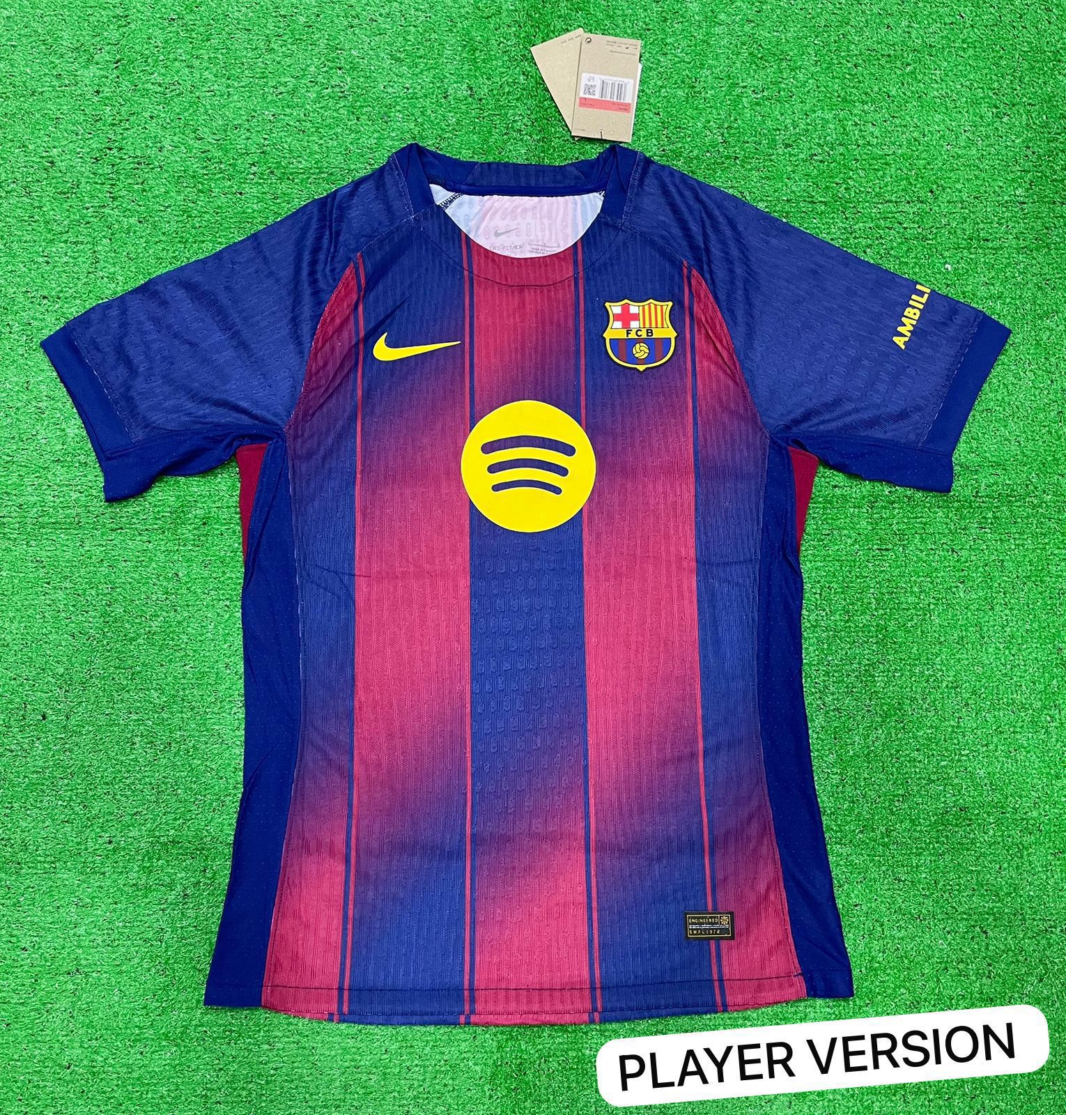 Barcelona Home player edition jersey
