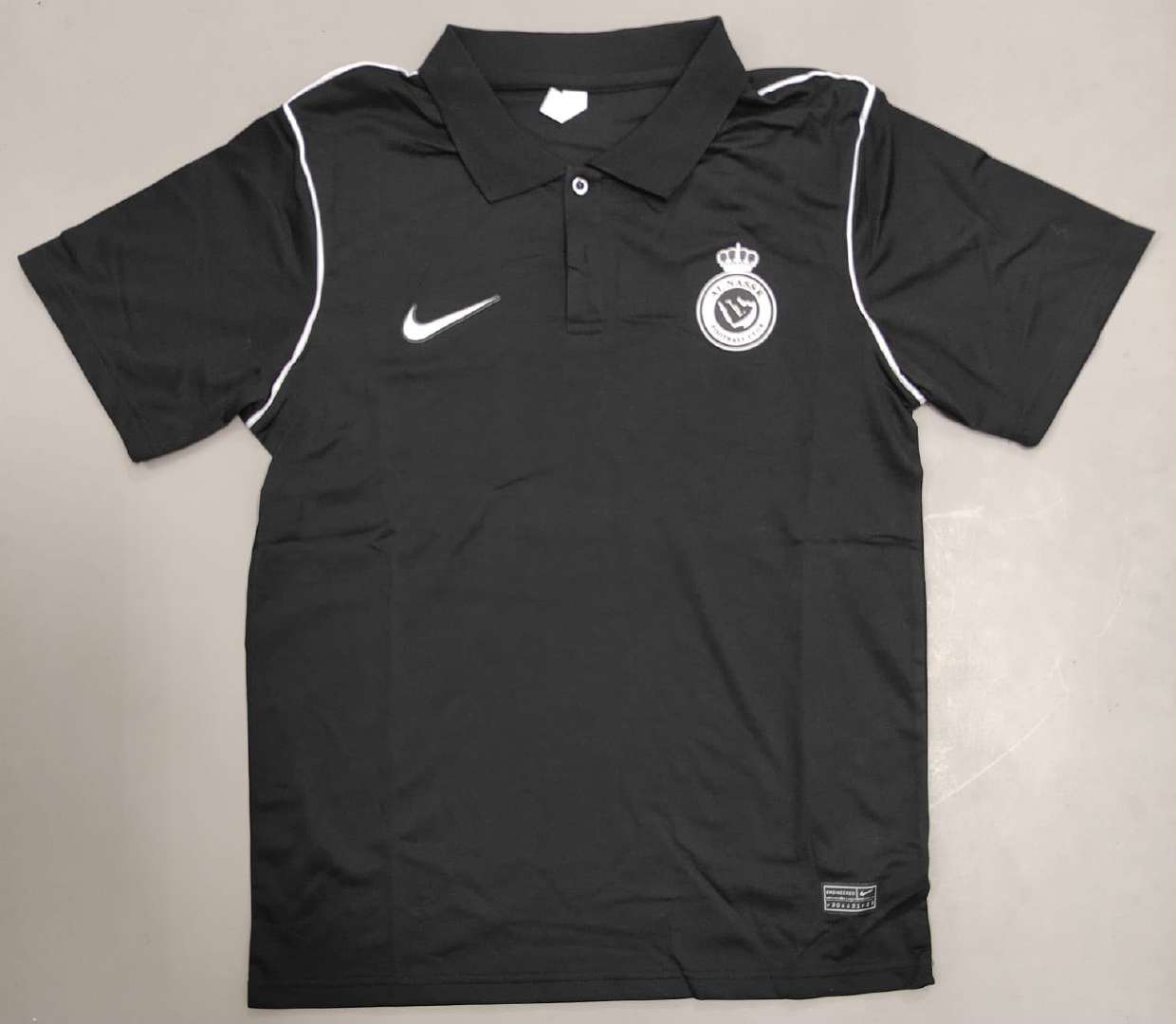 Al Nassr Nike Black polo t-shirt