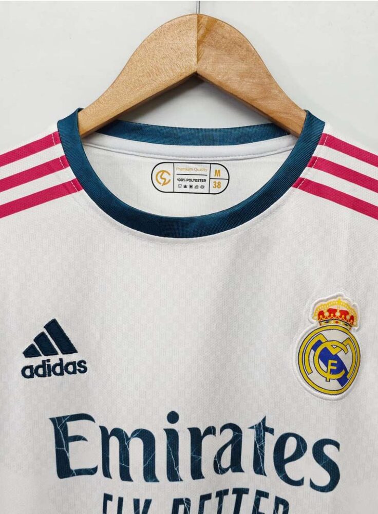 Real Madrid Home Full Sleeve · Mbappé #10 full sleeve jersey — view 2
