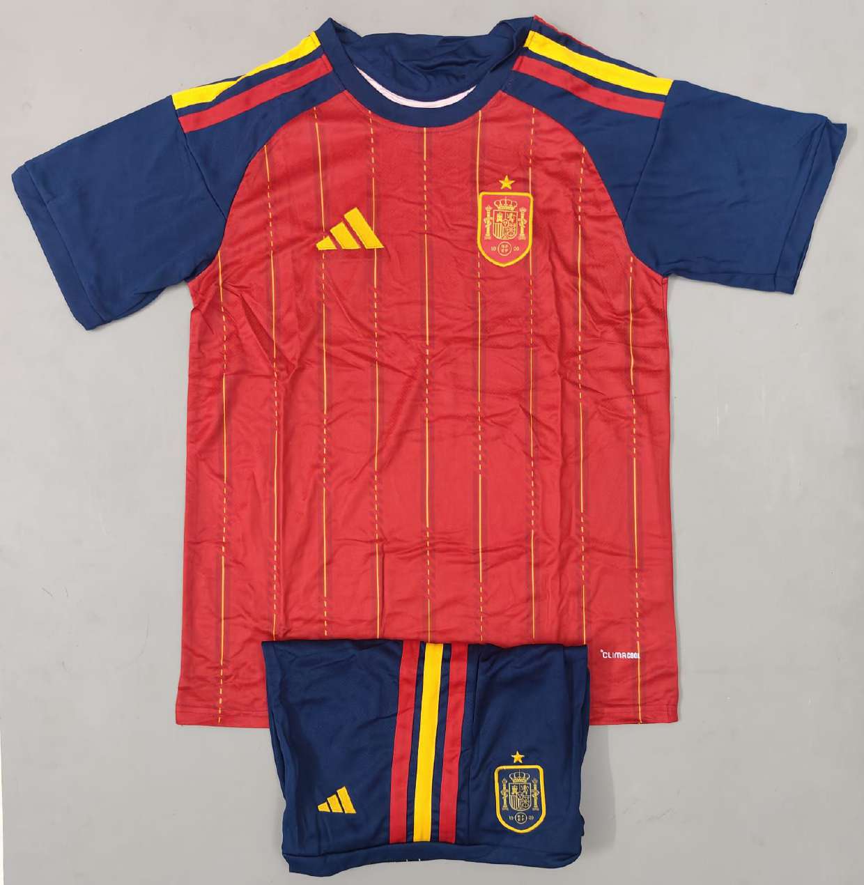 Spain Home Red kit set