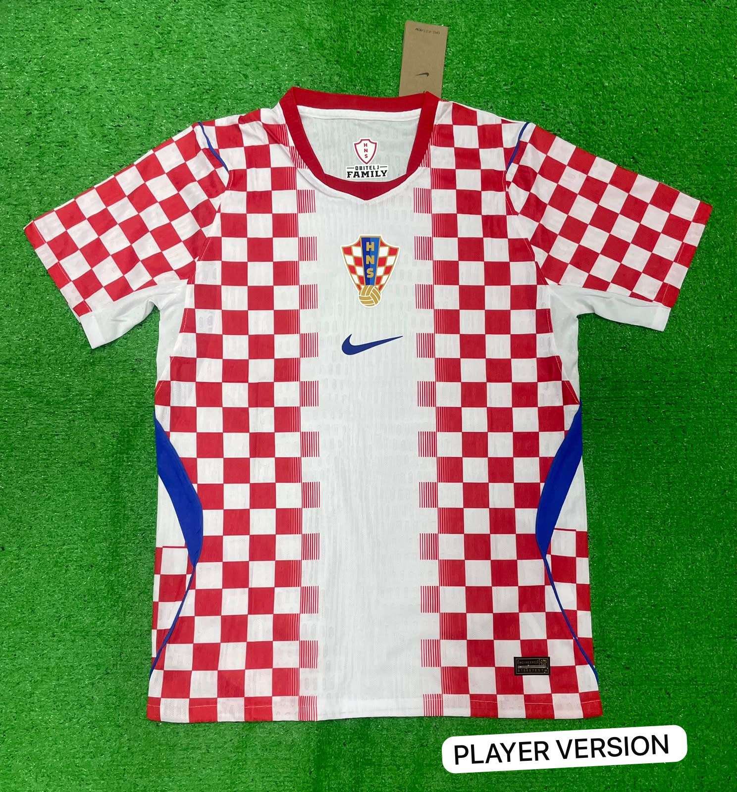 Croatia Home player edition jersey