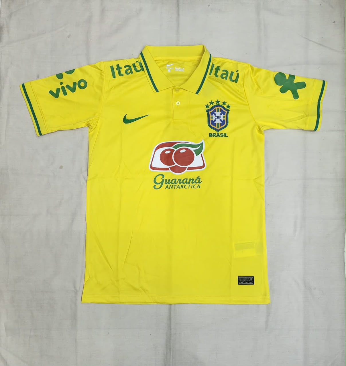 Brasil Home Yellow fan version jersey