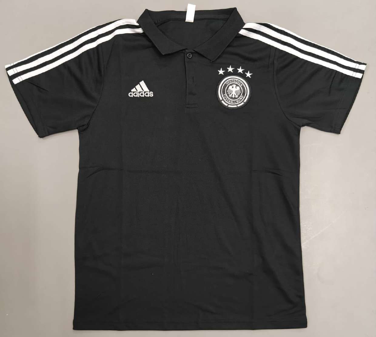 Germany Adidas Black polo t-shirt