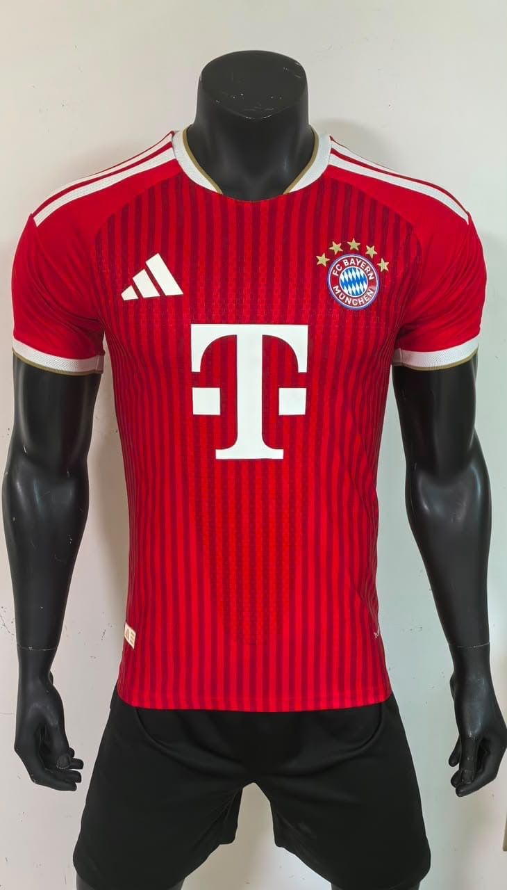 Bayern Munich Home · Red club edition player version jersey