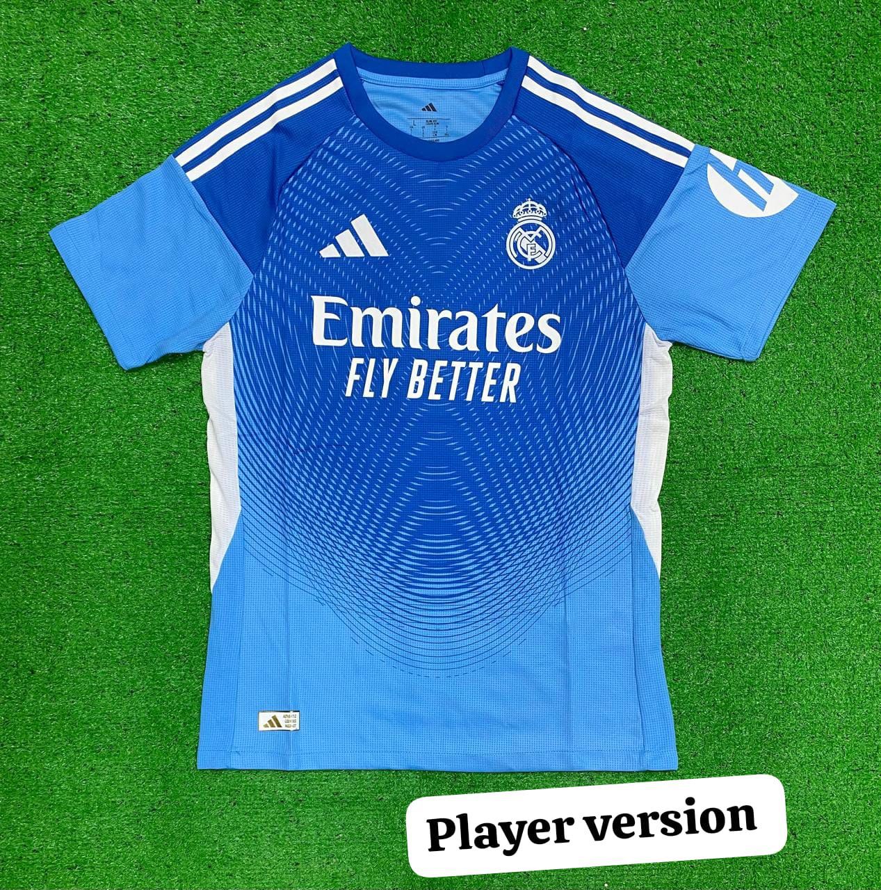 Real Madrid Away player edition jersey