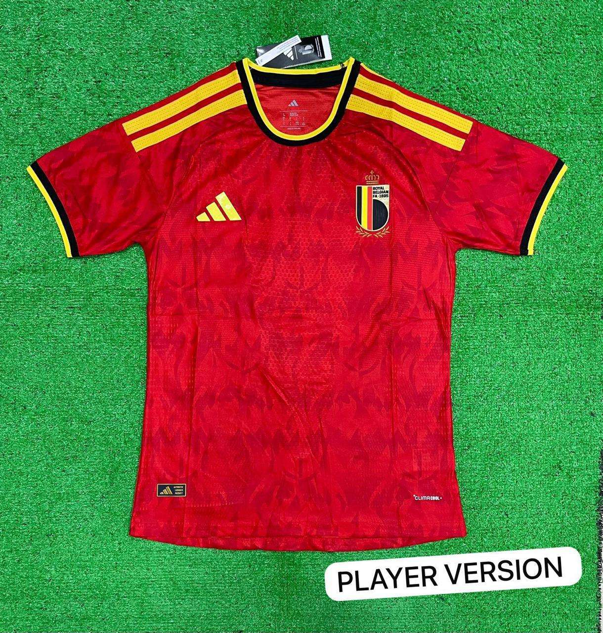Belgium Home player edition jersey