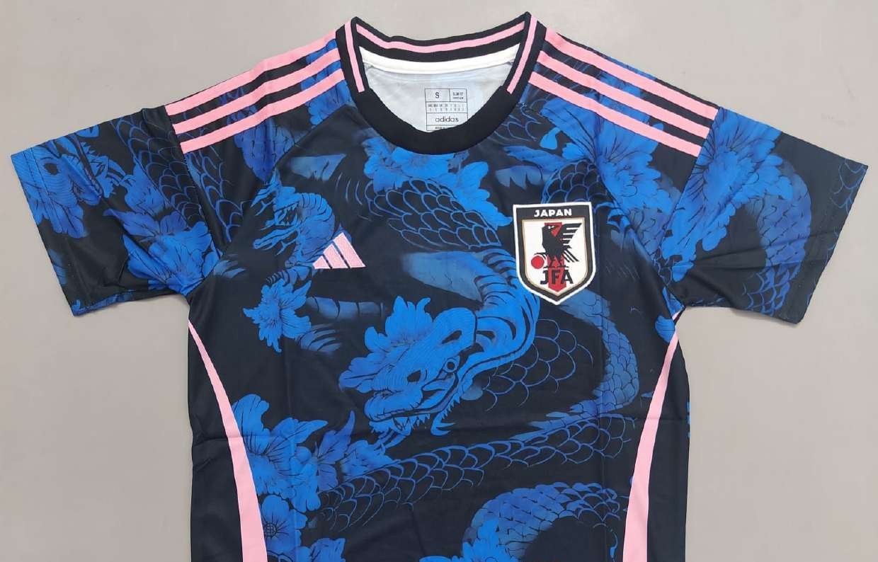Japan Dragon Blue fan version jersey