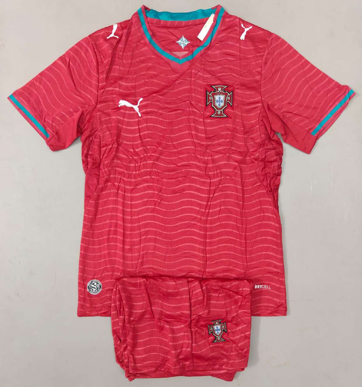 Portugal Home Red Teal Trim kit set
