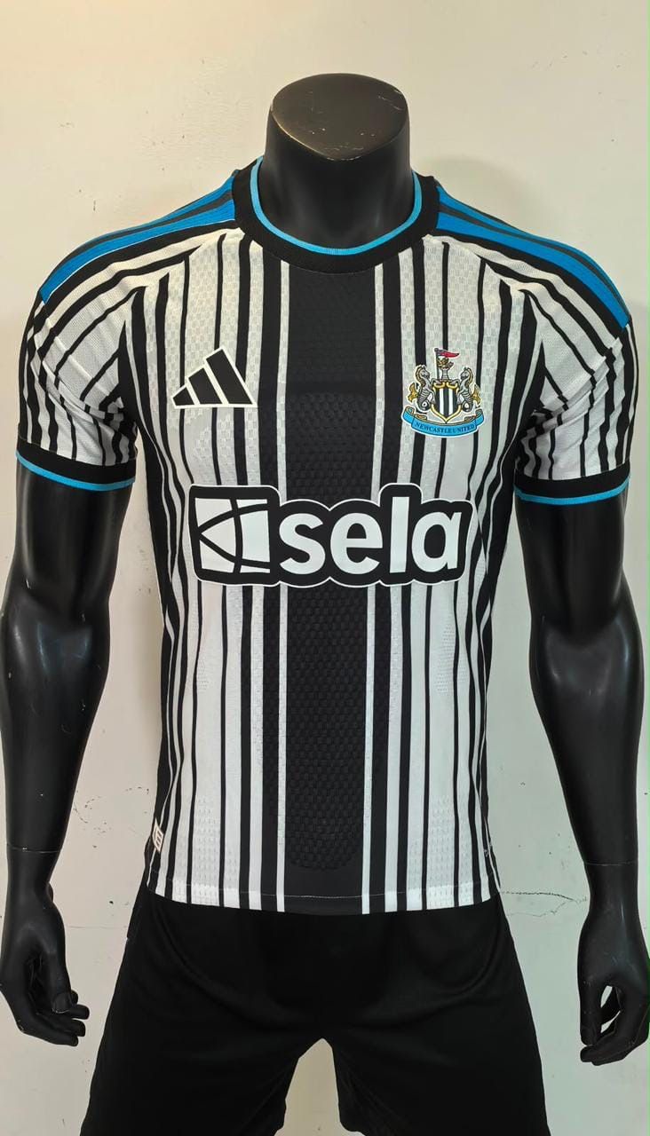 Newcastle Home · Sela Stripes club edition player version jersey