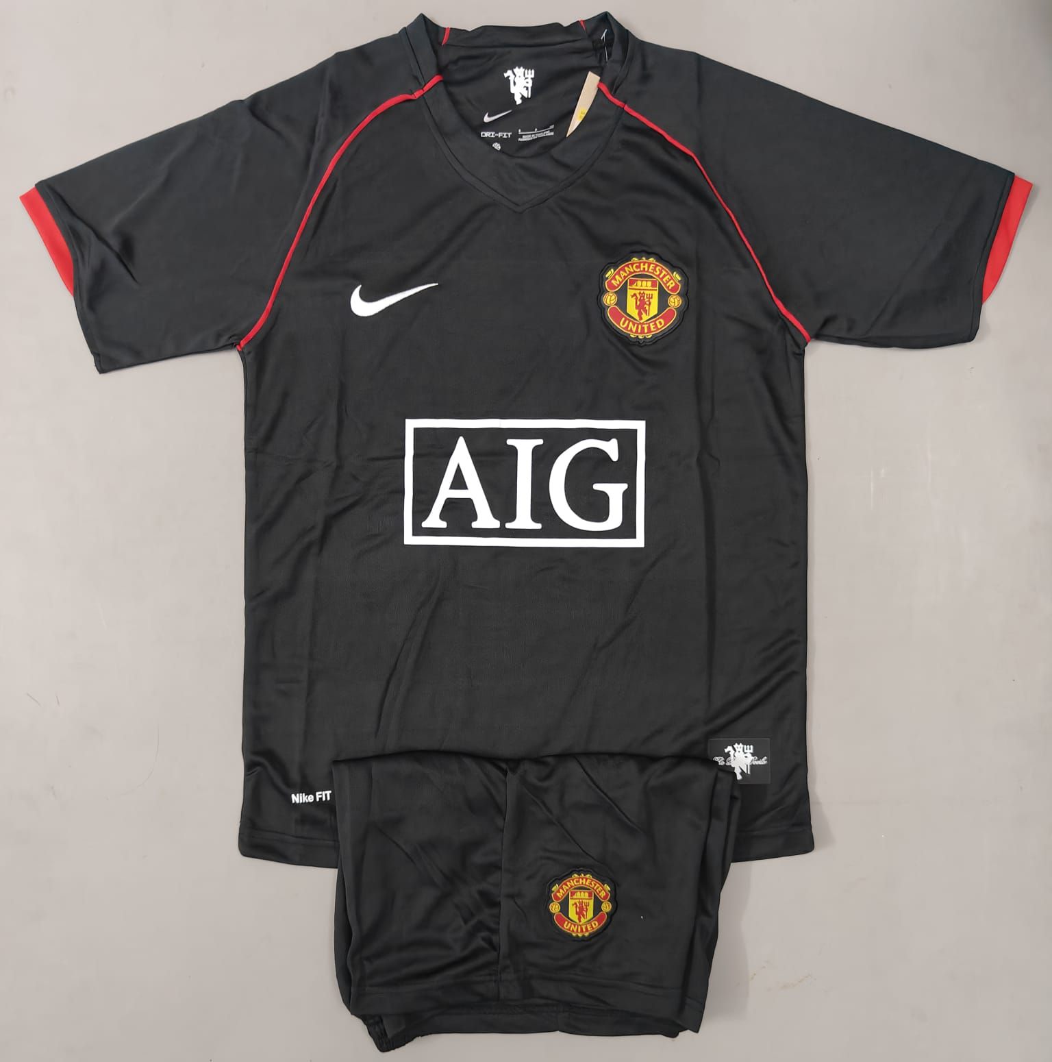 Manchester United Black Away kit set