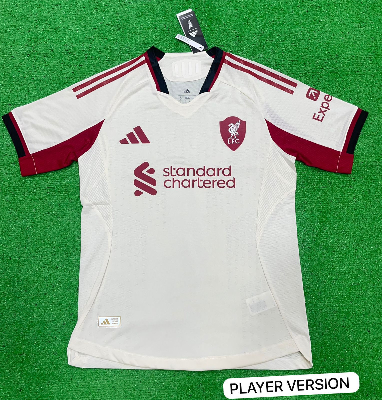 Liverpool Away player edition jersey