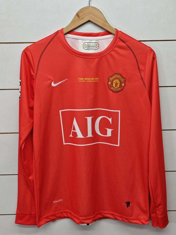 Manchester United Retro AIG Full Sleeve · Ronaldo #7 full sleeve jersey