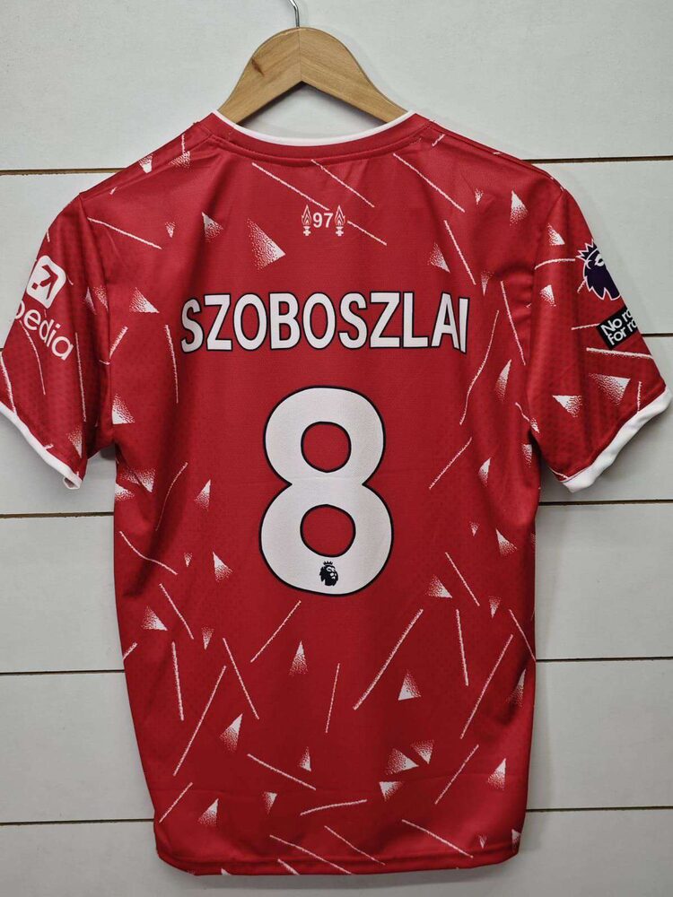 Liverpool Home · Szoboszlai #8 club embroidery jersey — view 2