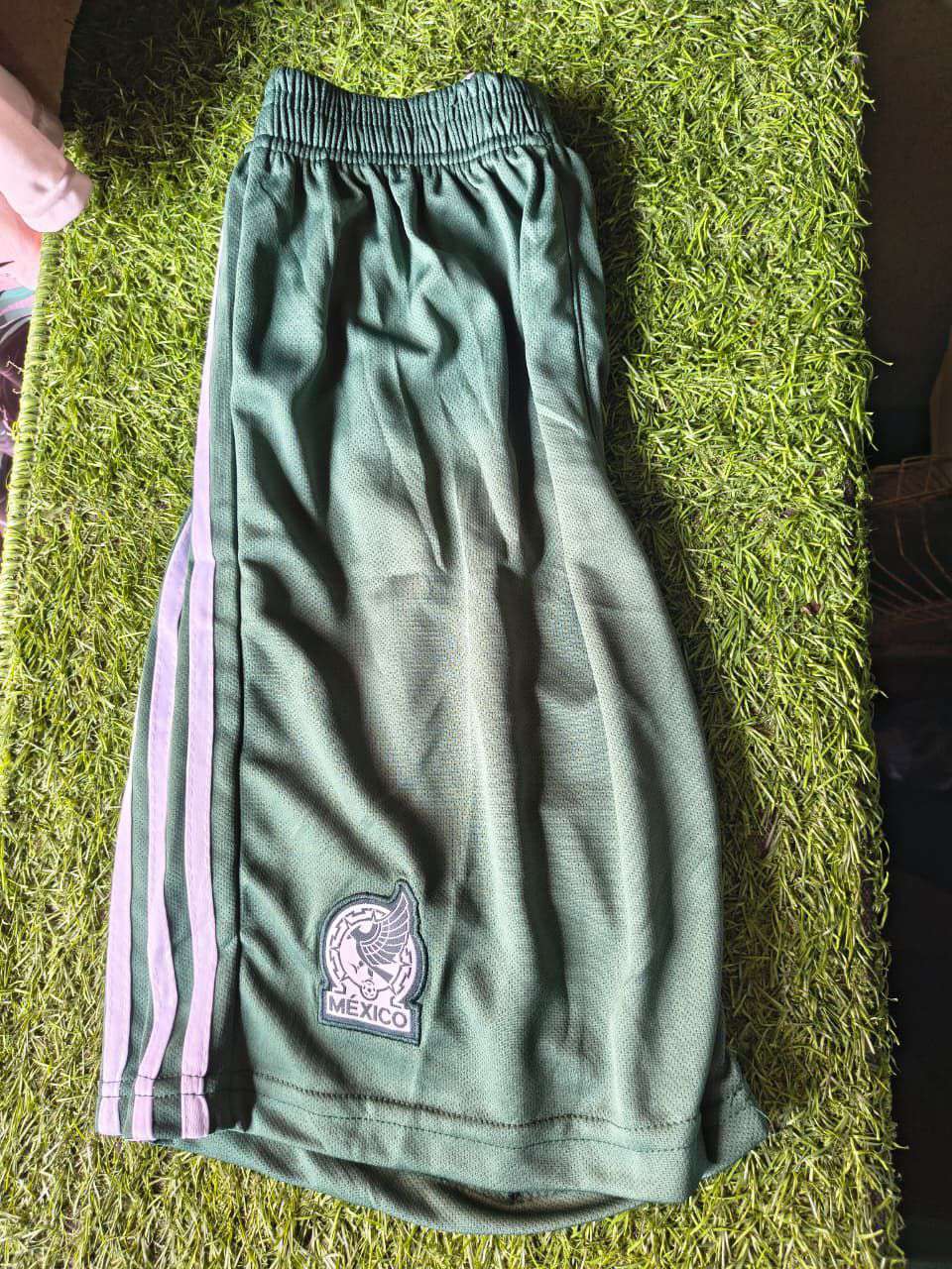 Mexico Green football shorts