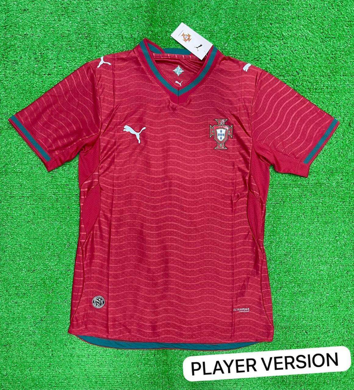 Portugal Home player edition jersey