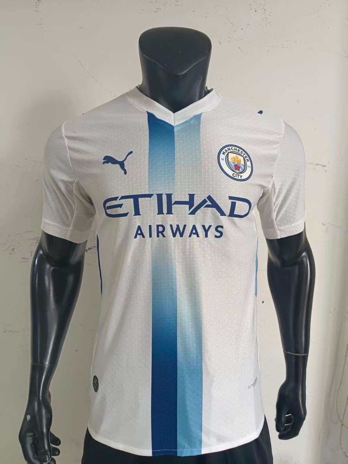 Manchester City Away player edition jersey