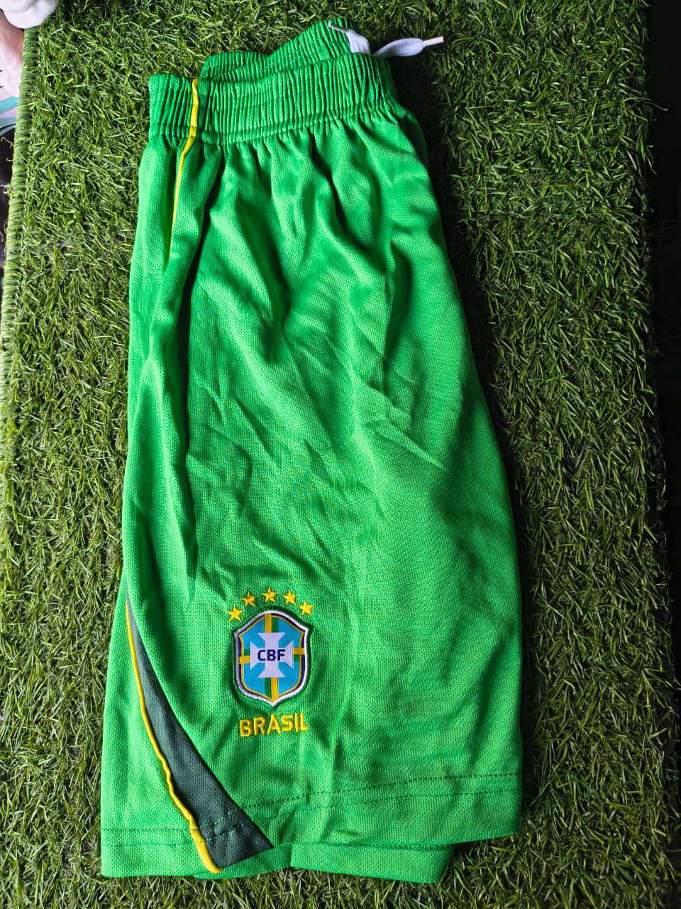 Brasil Green football shorts
