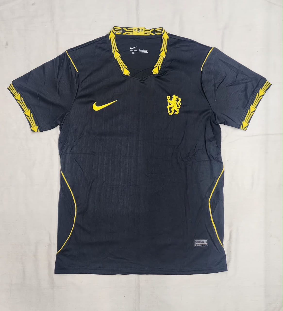 Chelsea Navy Yellow fan version jersey
