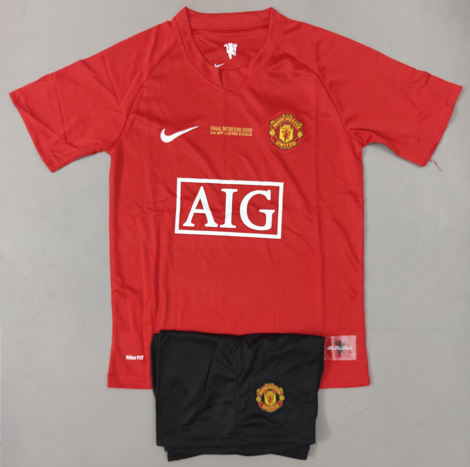 Manchester United Moscow 2008 Final kit set