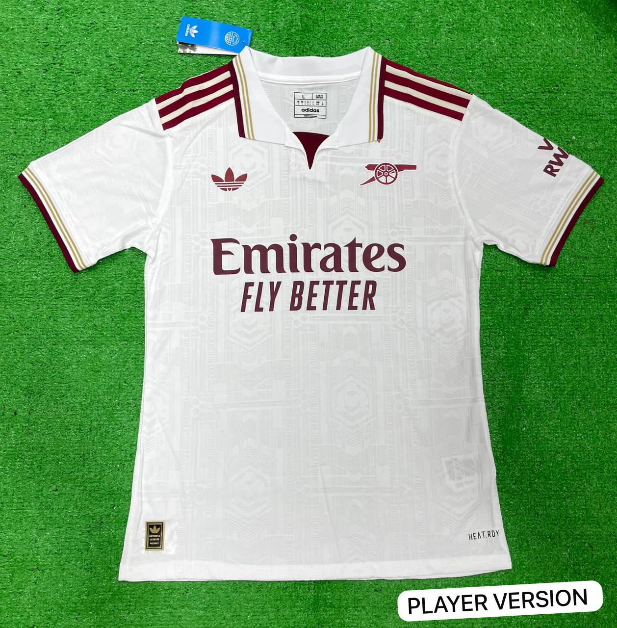 Arsenal Away player edition jersey