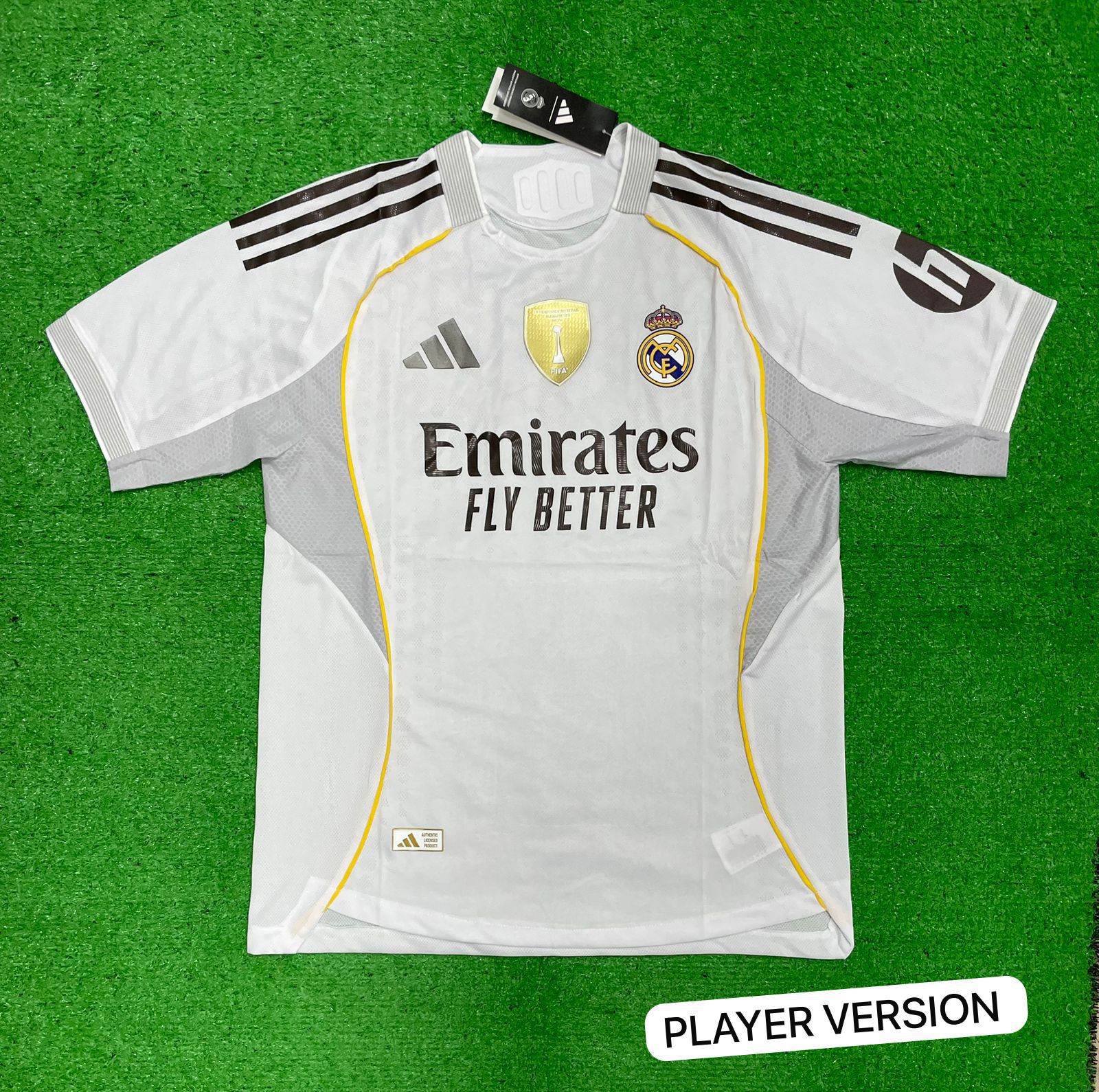 Real Madrid Home player edition jersey