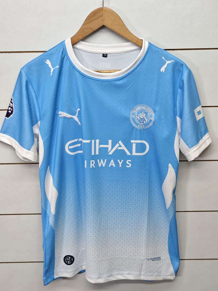 Manchester City Home · Haaland #9 club embroidery jersey