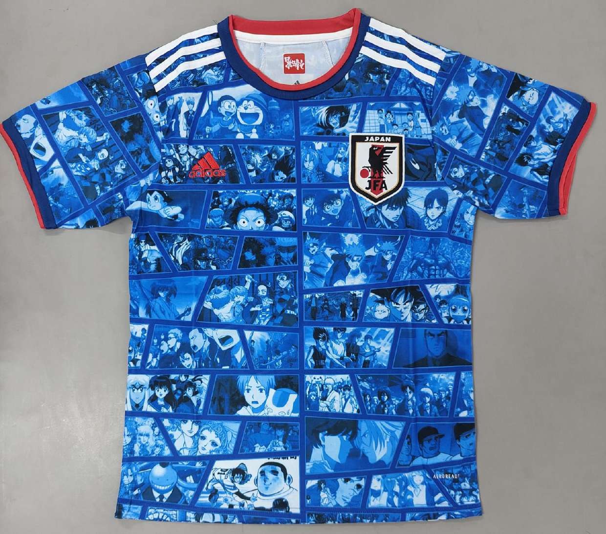 Japan Anime Blue fan version jersey