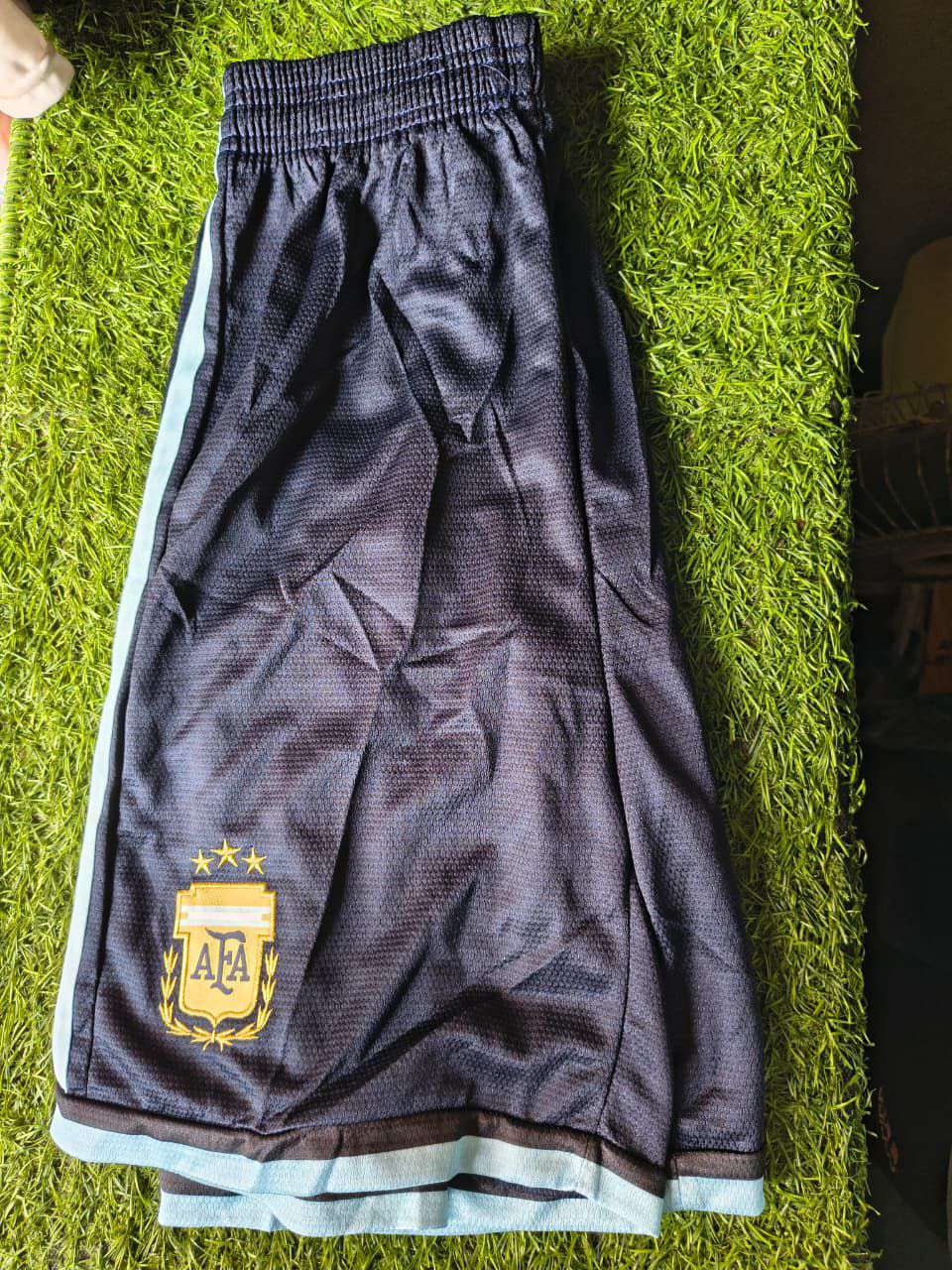 Argentina Navy football shorts