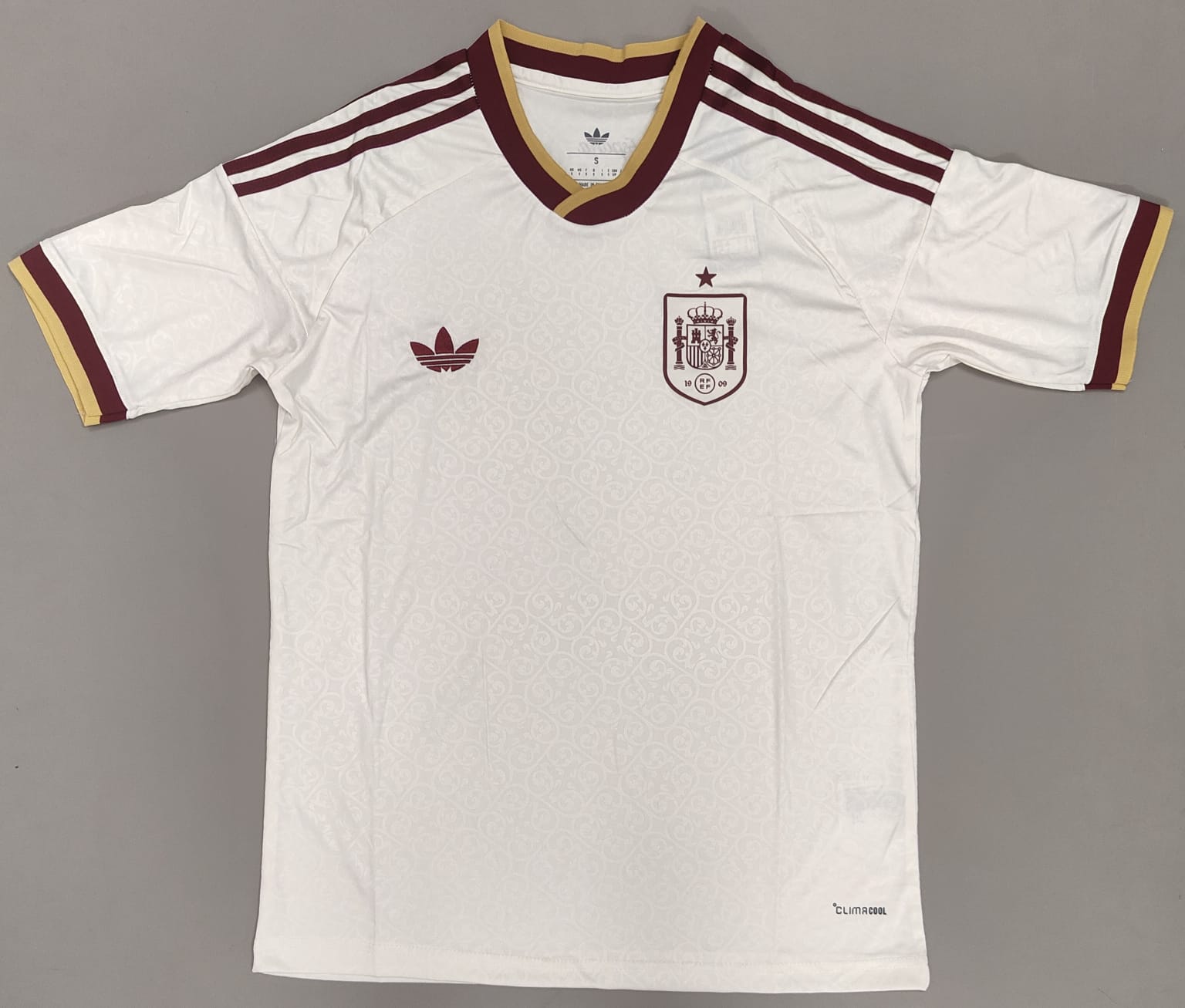 Spain Away fan version jersey