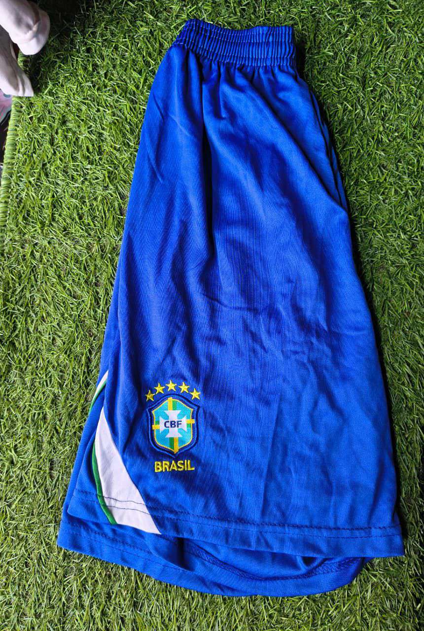 Brasil Blue football shorts