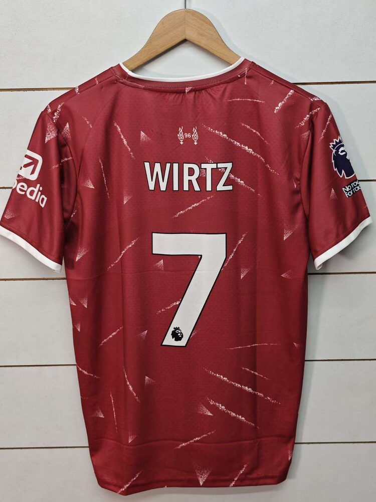 Liverpool Home · Wirtz #7 club embroidery jersey — view 2