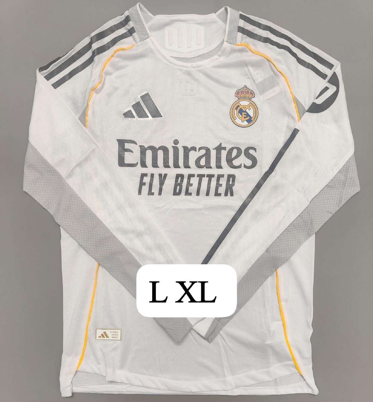 Real Madrid Home player edition jersey